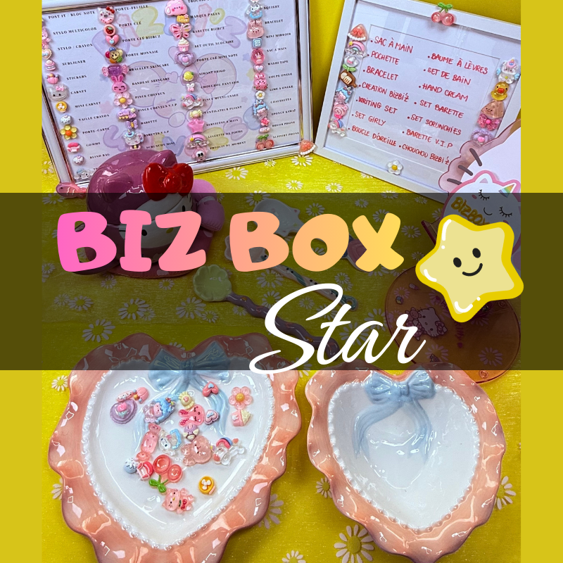🌟 BIZ BOX  STAR  🌟 15 À 20 PERLES + 1 CADEAU